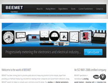 Tablet Screenshot of beemet.com